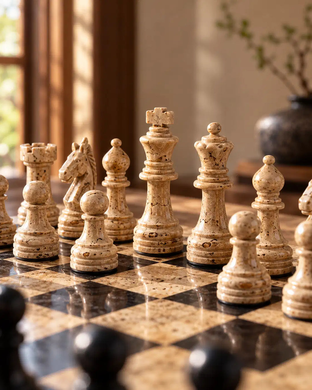 The Elegance of Sculptural Chess Pieces