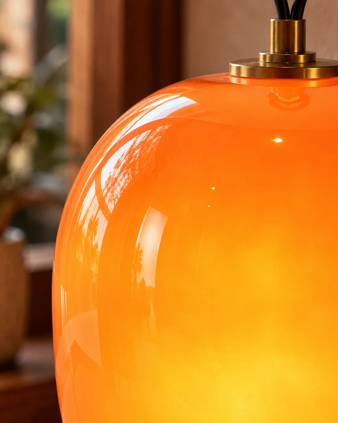 Translucent Orange Glass