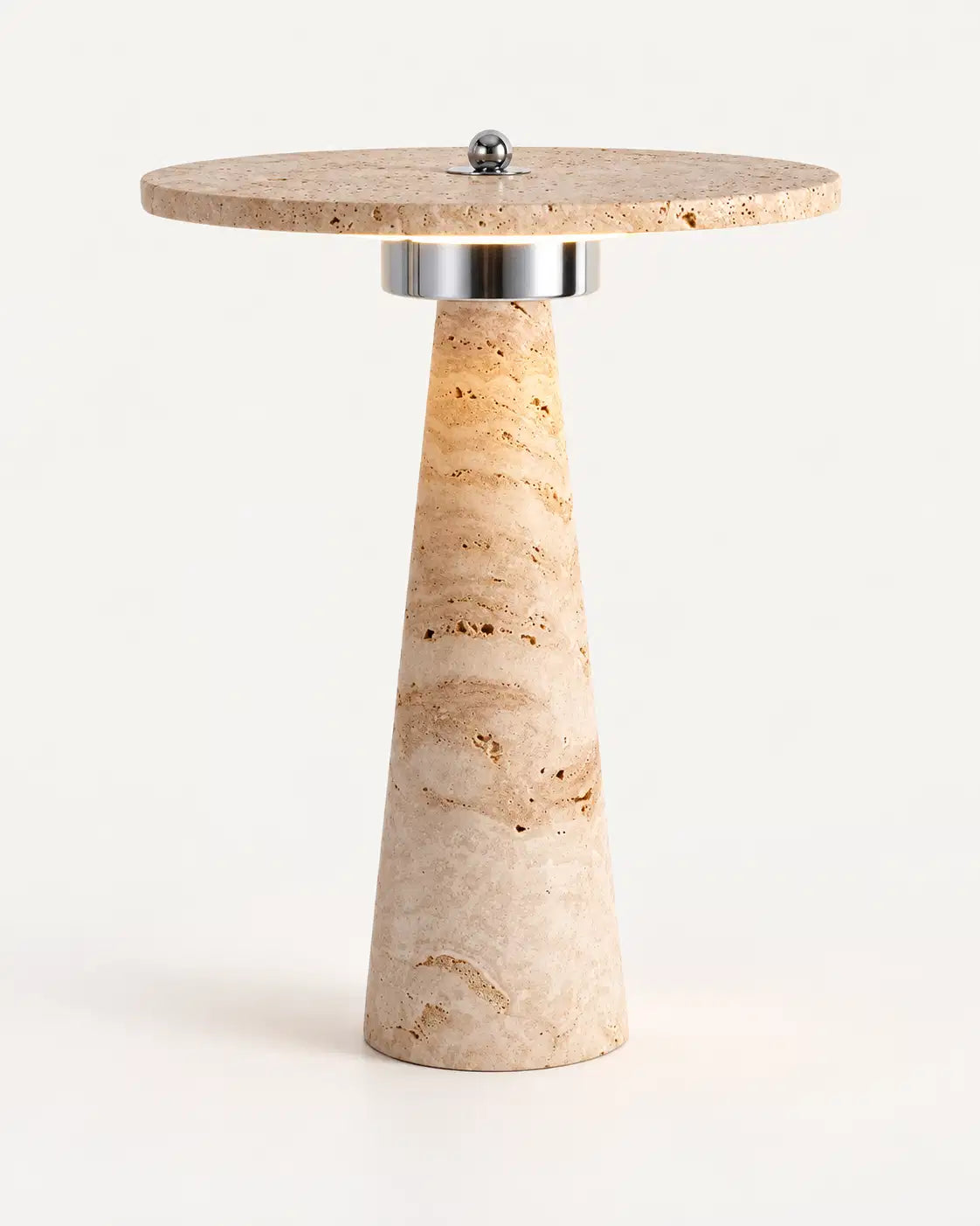 Ishi Travertine Table Lamp