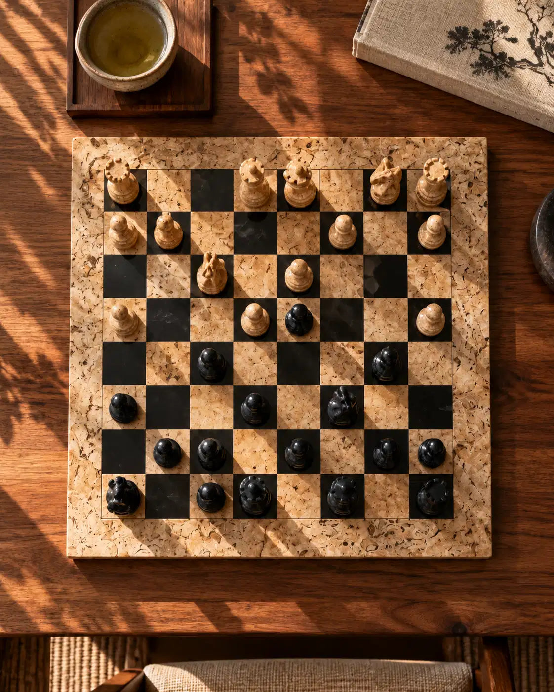 Seki Stone Chess Set