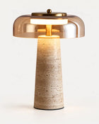 Yanshi Travertine Table Lamp