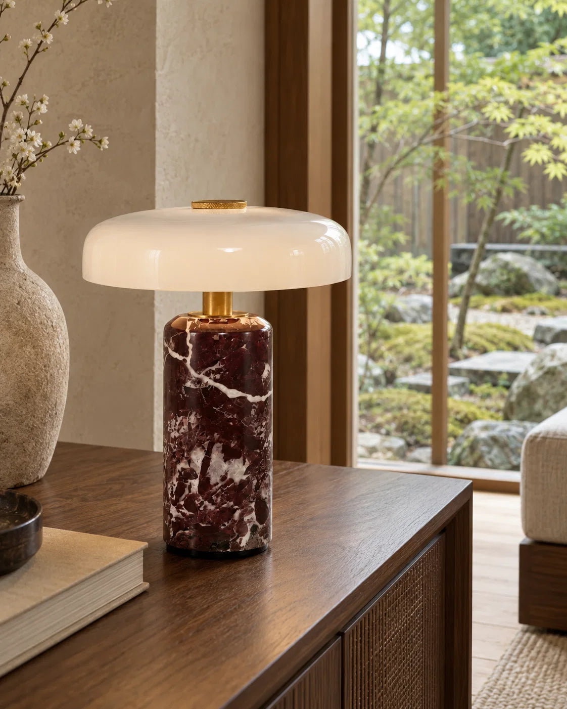 Akane Marble Table Lamp