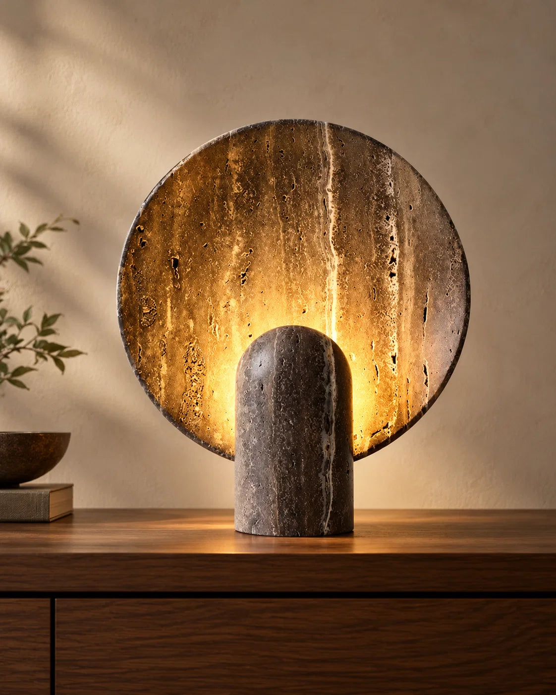 Tsuki Marble Table Lamp