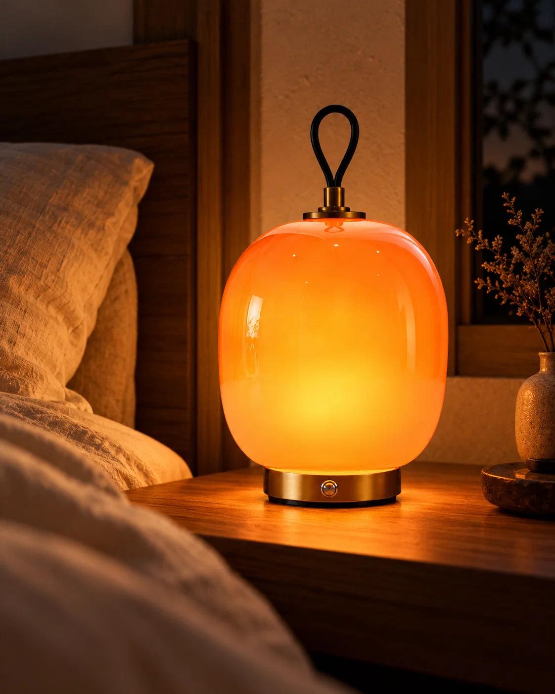 Kaki Glass Lantern