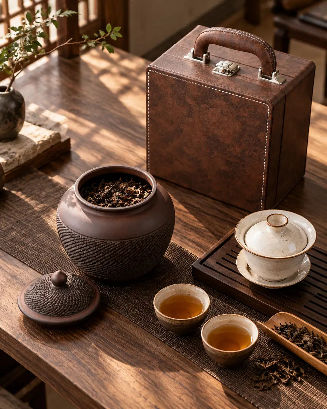 Jiangjun Zisha Storage Jar