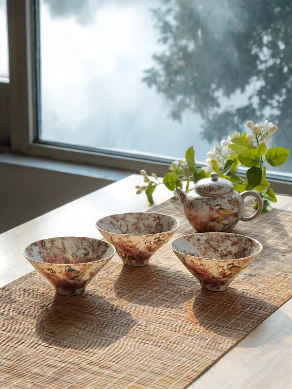 Sparrow Song Tea Cup
